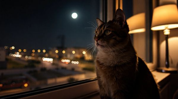 Les limites d'une caméra à vision nocturne pour votre chat